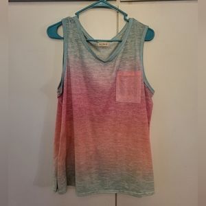 Colorful Ombre Tank Top